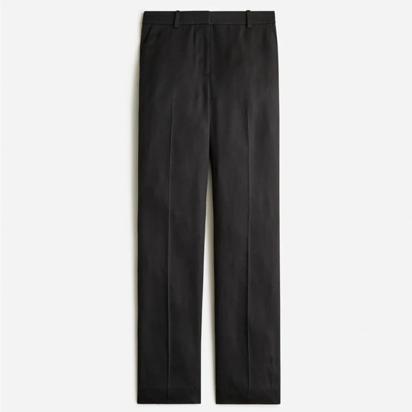 J.Crew Ingrid Black Pants in Gramercy twill Size 0 - Picture 3 of 3